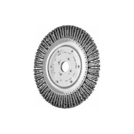 PFERD TOOLS COMBITWIST PIPELINE Bürste gezopft RBG Ø 178x6x22,2 mm Stahl-Draht-Ø 0,50mm Winkelschleifer 10 Stk (1/4)