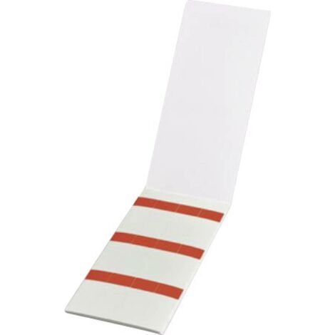 HellermannTyton 598-14027 HSMB-C2-1402-RD Etiquette de câble Helasign 19.05 x 12.70 mm Couleur de la (1/5)