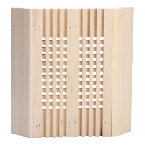 Abat-jour de sauna, abat-jour carré en bois, accessoire de sauna, lampe de sauna, housse de lampe de sauna, kit d'éclairage pour sauna, chambre à vapeur