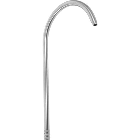 Bec de Robinet D’évier Cuisine en Acier Inoxydable 0,9 Cm, Tuyau Coudé Compact pour Robinet Domestique, Accessoire de Plomberie Solide et Polyvalent (1/5)