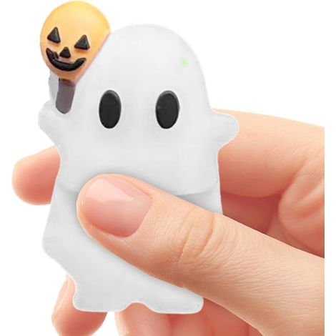 Décor Fantôme Miniatures Halloween Autocollants  Mini De Téléphone Décoration Pour Table Maison Intérieur Extérieur Pour Modèles De Téléphones (1/5)