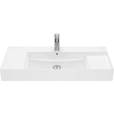 FINECERAMIC® lavabo à suspendre ou à poser - ROCA Couleur : Blanc (1/4)