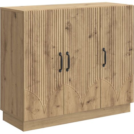 Sideboard Artisan Oak 89 x 34.5 x 77 cm Engineered Wood vidaXL