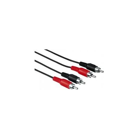 Câble Hama 2x 2 prises RCA 1,2 m