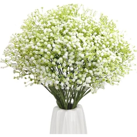 10 Fleurs Artificielles étoilées Gypsophile Artificielles protection UV (1/5)