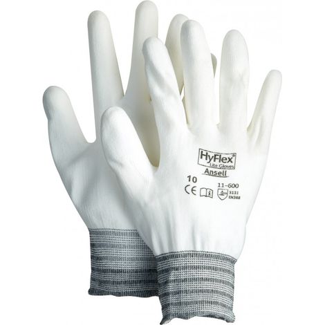 Guante de montaje -HyFlex 11-600/601- T8 (Por 12)