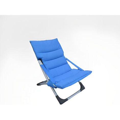 SDRAIO PIEGHEVOLE CANAPONE BABY IN ALLUMINIO E TESSUTO BLU (1/4)