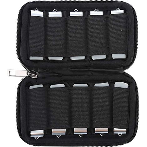 Borsa portaoggetti per dischi Custodia portatile per unità flash USB Schede di memoria