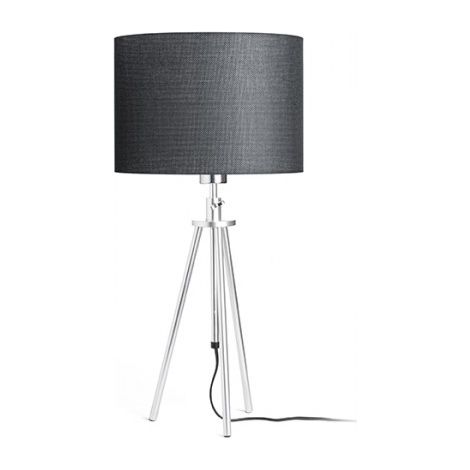 Lampada GARDETTE da tavolo nero alluminio 230V E27 42W