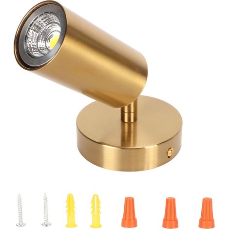 LED-Wandleuchte fürs Bett, 3000 K warmweiß, verstellbar, für Schlafzimmer, Innenbeleuchtung, 85–265 V (1/5)