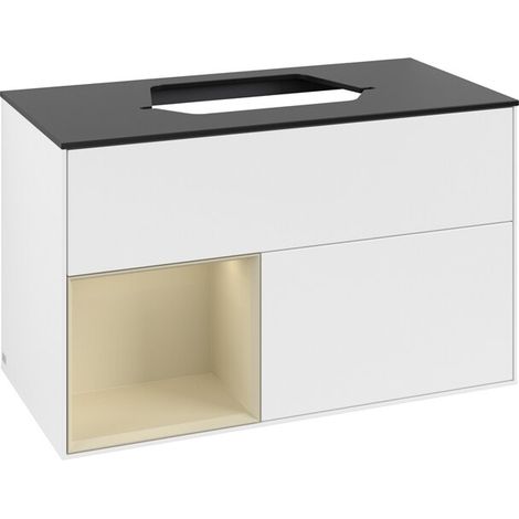 Villeroy & Boch F362HJMT Meuble sous-lavabo Finion F36 (1/2)