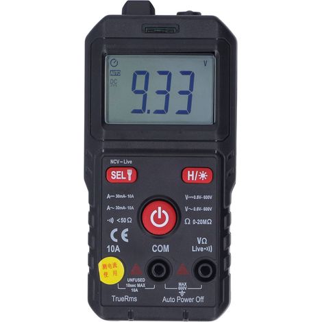 Digitales Multimeter, präzise Messung, schnelle Reaktionszeit, tragbares Voltmeter, Elektriker-Voltmeter (1/5)