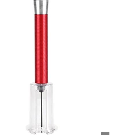 Ouvre-bouchon à pression d'air, ouvre-bouteille à ressort, tire-bouchon, outils de coupe faciles, rouge. (1/5)