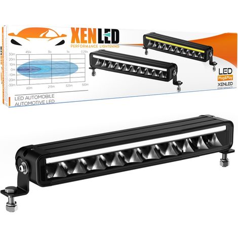 Barre LED XENLED - EAGLE 11" - 45W - Homologué R149 et R10 - 3375Lms LED OSRAM - 5700K - Driving Beam (1/5)