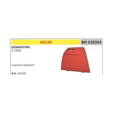 DUCAR Inspektionsdeckel für Stromerzeuger D 1000i