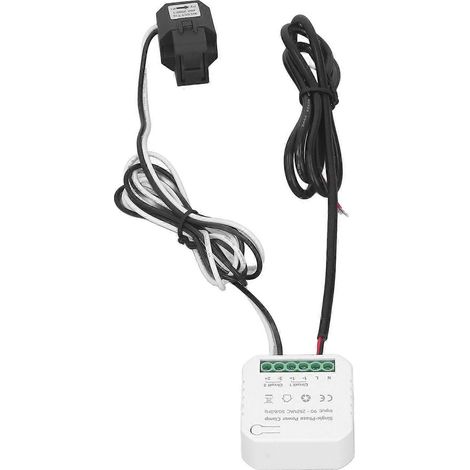 Moniteur d'énergie WiFi intelligent en temps réel, application de contrôle à distance, compteur d'énergie WiFi 9 (1/4)