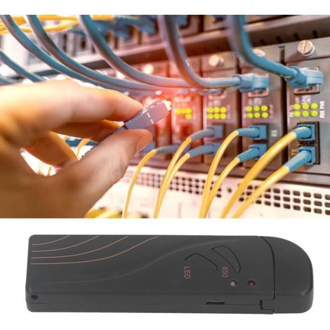 Détecteur/testeur de fibres optiques VFL pour cordons de brassage SGV30 30 km (1/5)