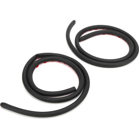 Joint d'étanchéité de portière de voiture, grand modèle en D, auto-adhésif, insonorisant, universel, en caoutchouc EPDM. (1/5)