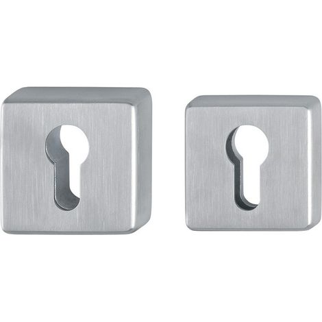Paire rosace porte E52ZNSB/52S VA F69 quad.o.ZA S.15mm HOPPE