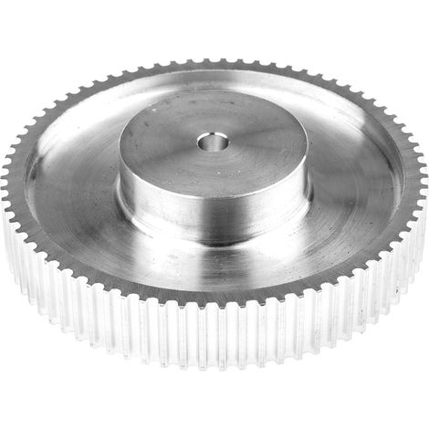 Poulie pour courroie crantée en Aluminium 72 dents , pas de 5mm, alésage 8mm ( Prix pour 1 )