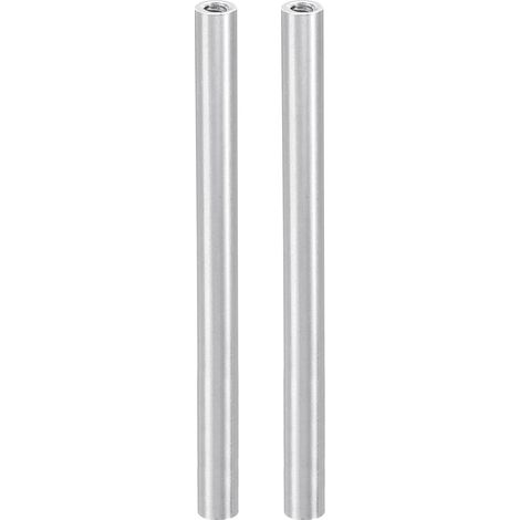 2Pcs Entretoise Filetée M3 en Aluminium 3x5x70mm Argent (1/5)