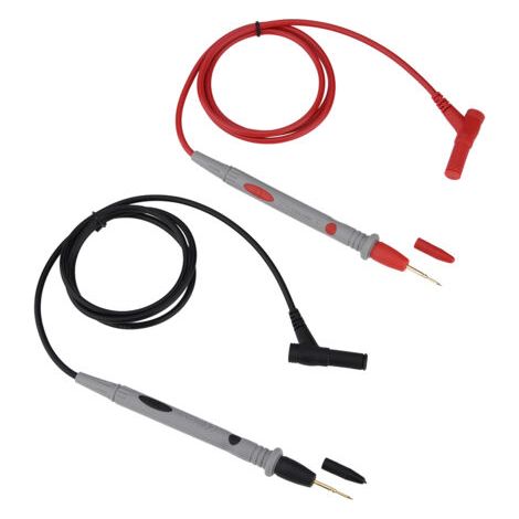 Sonda de multímetro de seguridad CAT.III de alta calidad, cables de prueba, 1000 V 20 A, digital, 35,43 pulgadas. (1/5)