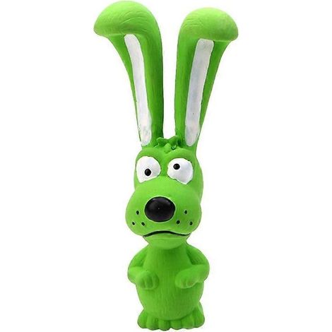 Jouet en latex pour lapin, adapté aux chiots, durable, favorise la santé dentaire, accessoires pour animaux de compagnie. (1/4)