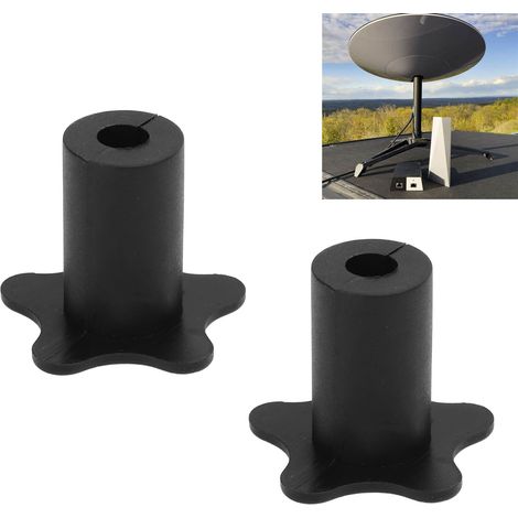 Passage de Câble Antenne Silicone pour Câble 16mm (Kit de 10) [Satellite Cable Wall Grommet] (1/5)
