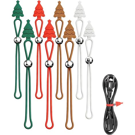 Crochets pour Ornements de Noël Attaches Anti-Dérapantes  8 Pièces Crochets D'Attache Pour Guirlande De Cheminée Pour Cheminée Chaussette Couronne Porte Fenêtre Mur Salon Chambre (1/5)