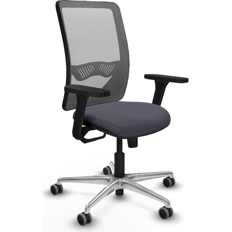Silla de oficina piqueras y crespo Zulema negro brazos ajustables (1/2)