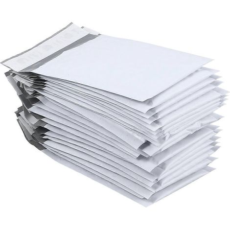 50 enveloppes en papier cristal à bulles d'air, format kraft.