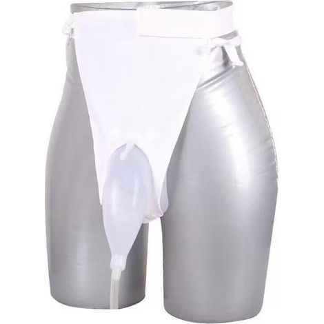 Sacs réutilisables en silicone souple et confortable pour les hommes à mobilité réduite ou souffrant de mictions nocturnes fréquentes. (1/5)