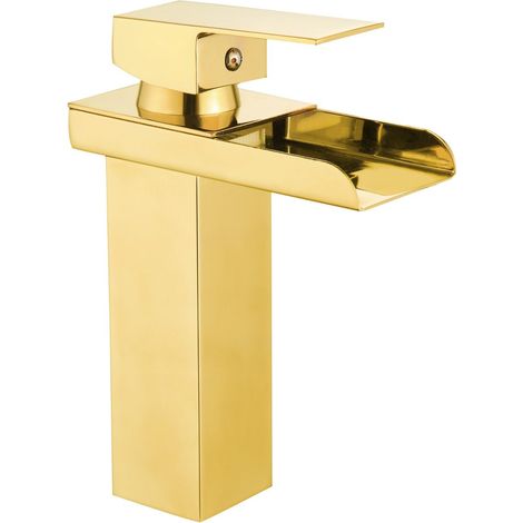 Mexen Hydra Waschtischbatterie, Gold - 744900-50 (1/2)
