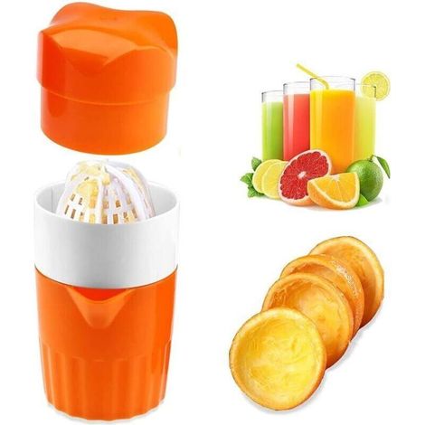 Presse-agrumes manuel extracteur de jus presse-fruits robuste en acier inoxydable outil de cuisine pratique pour maison (1/5)