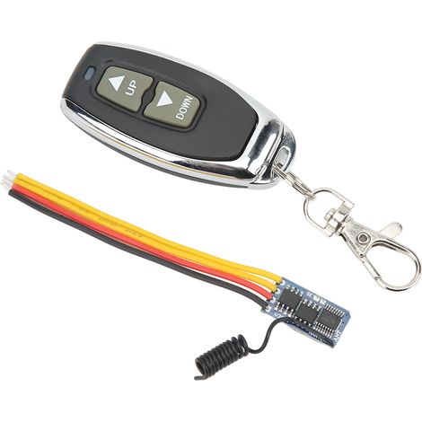 Interrupteur de commande à distance pour moteur, télécommande radio haute sensibilité et flexible, alimentation CC 3-12 V pour bandes LED (1/5)