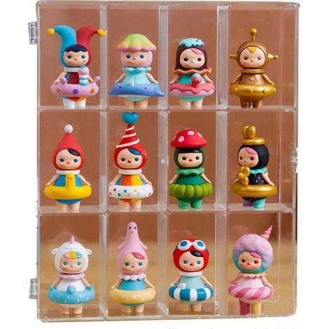 Vitrine de présentation pour figurines, transparente, élégante, avec verrou, porte-poupées pour collectionneurs d’anime. (1/5)