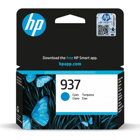 HP Inc. HP 937 Cyan Tintenpatrone (4S6W2NE) (1/3)