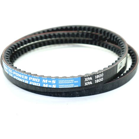 Courroie trapézoidale crantée Optibelt Super X Power XPA1800 Lw