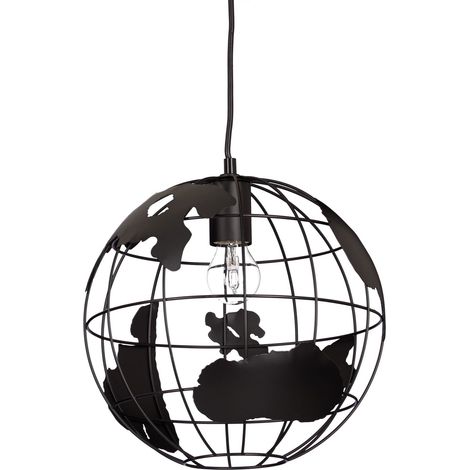 Lampara colgante de globo