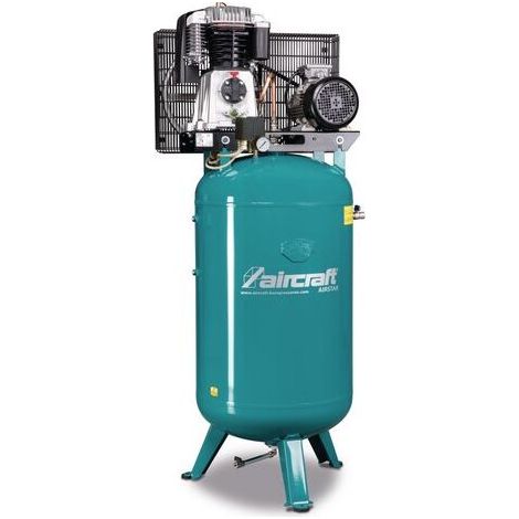 Stationärer, vertikaler Kolbenkompressor mit Riemenantrieb AIRSTAR 853/270/10V (1/2)
