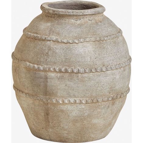 SKLUM Terrakotta-Vase ( ↑ 25 cm) Agnon Stein Braun (1/5)