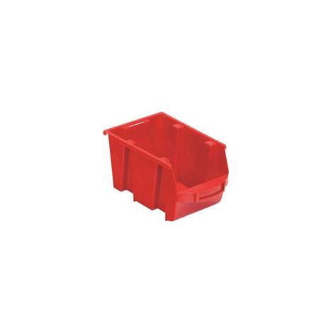 Gaveta de polipropileno roja SPACY3R - 4 litro
