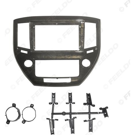 Applicable to Toyota Crown 2015-2018: Android large screen navigation panel frame, audio panel frame, left side, 9 inches (1/5)