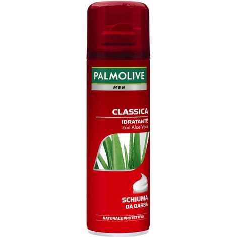 Palmolive Schiuma da Barba Classica Idratante 300 ml - Aloe Vera - Morbida