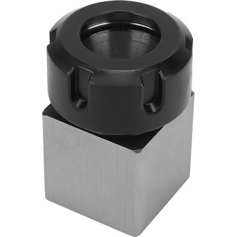 Bloc de mandrin à pince carrée, en acier au carbone argenté, porte-outil de tour CNC de haute précision, ER40 (1/5)