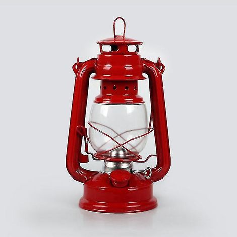 Lampe à pétrole rétro classique, lanternes à pétrole portables, 4 couleurs, décoration (1/5)