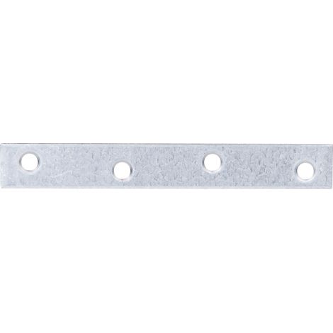 Platine d’assemblage – 120 x 16 mm – en acier galvanisé Sendzimir – Marque Alberts