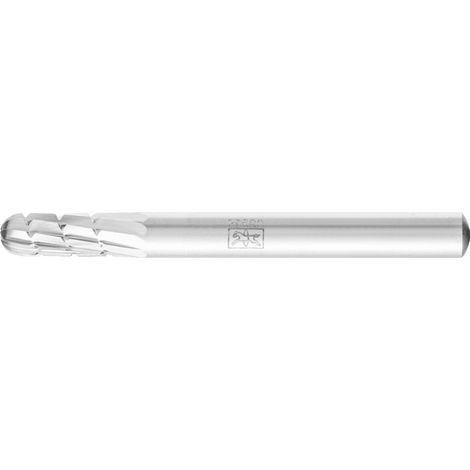 PFERD TOOLS HSS Frässtift Walzenrundform C Ø 06x16 mm Schaft-Ø 6 mm Z 2 universal mittel Spanbrecher (1/2)