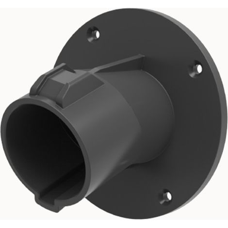 Supporto a parete per spina TIPO 1 per caricabatterie per auto elettriche, EV angolato (1/2)