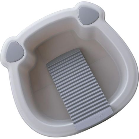 Lavabo Pour Garçon Fille Bassine De Nettoyage Planche à Laver Bassine Seau à Glace Lavabo Pour Visage (1/5)
